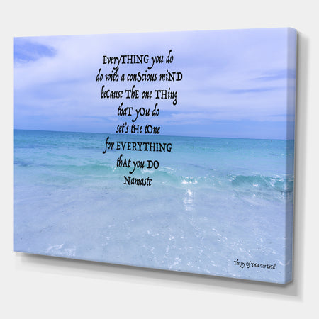 Everything You Do - Cottage Gallery-wrapped Canvas