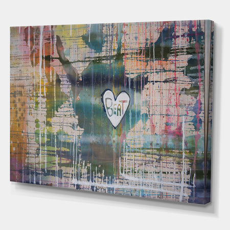 MZ Heart Beat - Modern & Contemporary Canvas Artwork