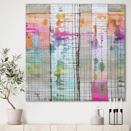 Tree Trunk Reach Magic - Mid-Century Modern Gallery-wrapped Canvas