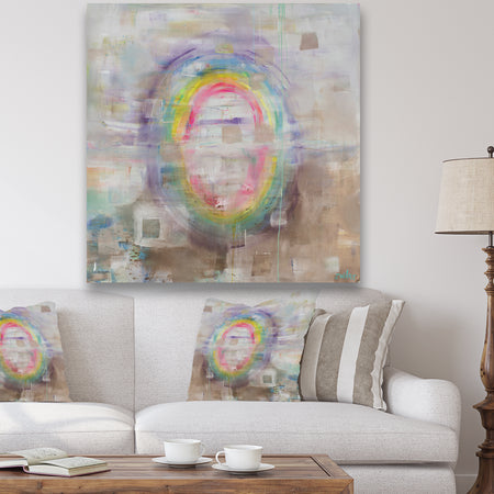 Rainbow Reflect Mood - Cottage Canvas Artwork