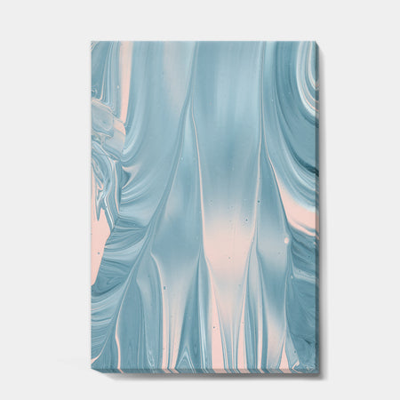 Abstract Water I - Modern Transitional Canvas Art