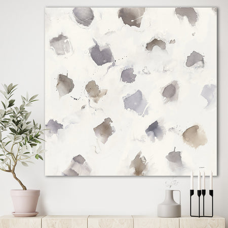 Brown Nougat - Geometric Premium Canvas Wall Art