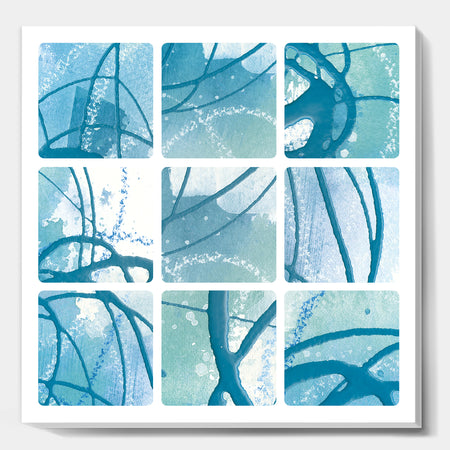 Underwater collage - Modern & Transitional Canvas Art