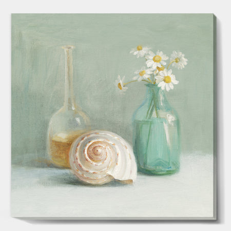 Pastel Bath III - Nautical & Beach Canvas Art