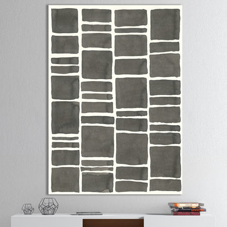 Minimalist Graphics IV - Transitional Premium Canvas Wall Art