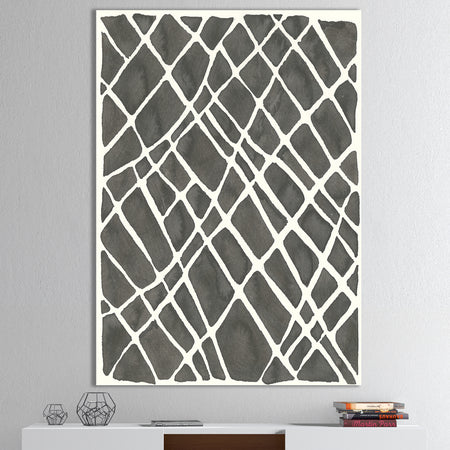 Minimalist Graphics V - Transitional Gallery-wrapped Canvas