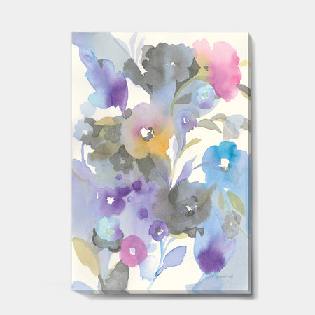 Jewel Garden I - Modern Farmhouse Gallery-wrapped Canvas
