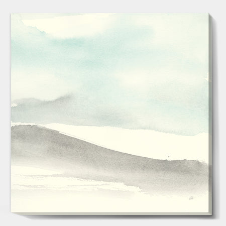 minimal geometric Zen I - Transitional Canvas Art