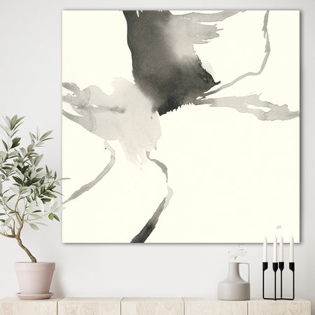 minimal geometric Gesture I - Transitional Premium Canvas Wall Art