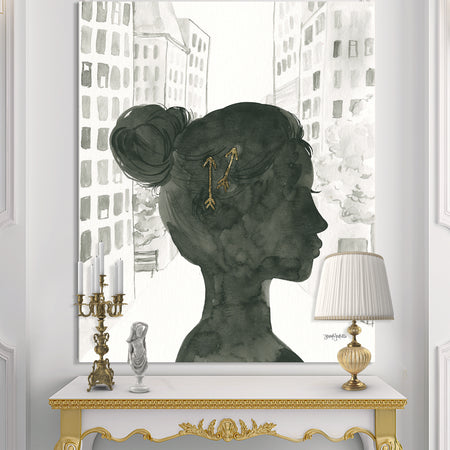 Glam Pink Ladies I - Fashion Premium Canvas Wall Art