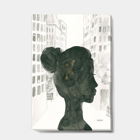 Glam Pink Ladies I - Fashion Premium Canvas Wall Art