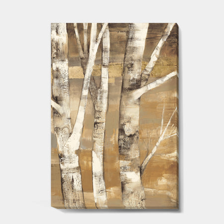 Natural Birch Forest I - Traditional Canvas Artwork