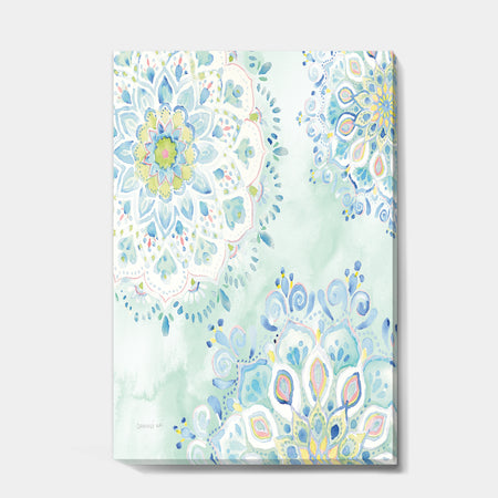 Watercolor mandalas III - Floral & Botanical Canvas Art