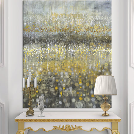 Galm Abstract III - Transitional Premium Canvas Wall Art