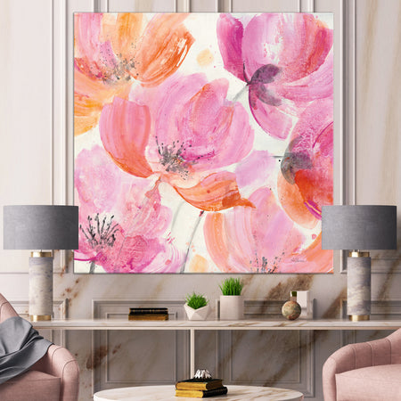 Shabby Flower III - Shabby Chic Premium Canvas Wall Art
