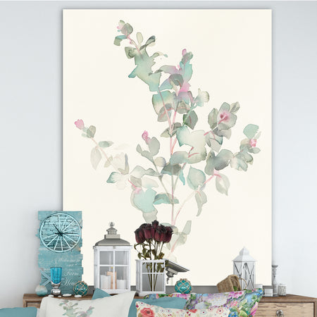 Eucalyptus leaves II - Farmhouse Gallery-wrapped Canvas