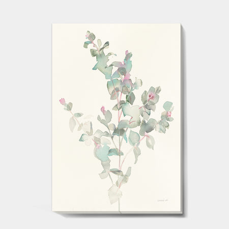 Eucalyptus leaves II - Farmhouse Gallery-wrapped Canvas