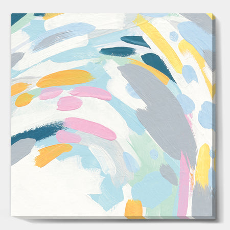 Geometric Vortex II - Modern & Contemporary Gallery-wrapped Canvas