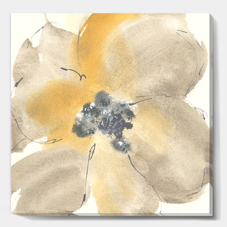 Galm Flower Tones I - Traditional Premium Canvas Wall Art