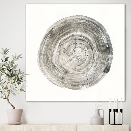 Circle natural elements IV - Farmhouse Premium Canvas Wall Art