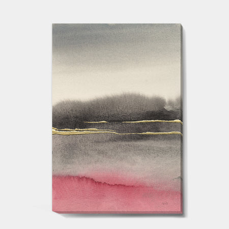 Pink Shabby Storm II - Shabby Chic Premium Canvas Wall Art
