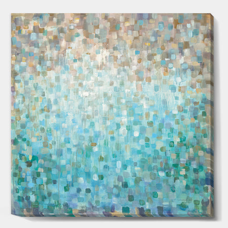 Blocked Abstract - Nautical & Coastal Gallery-wrapped Canvas