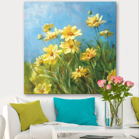 Summer Field I - Traditional Gallery-wrapped Canvas