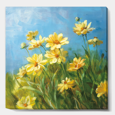 Summer Field I - Traditional Gallery-wrapped Canvas