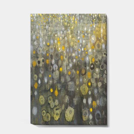 Rain Abstract V - Modern Glam Canvas Art