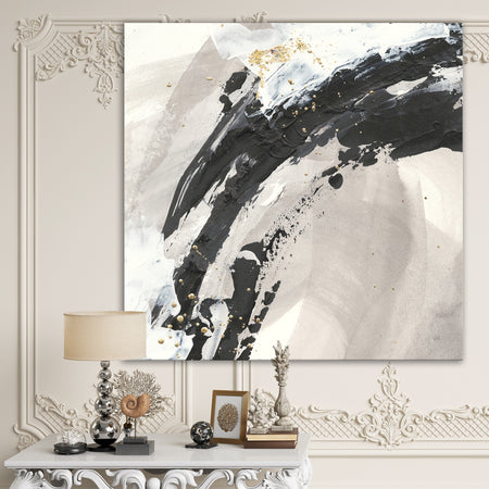 Glam Printed Arcs IV - Transitional Premium Canvas Wall Art