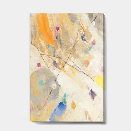 Spring Minimalist Confetti II - Modern & Contemporary Canvas Artwork