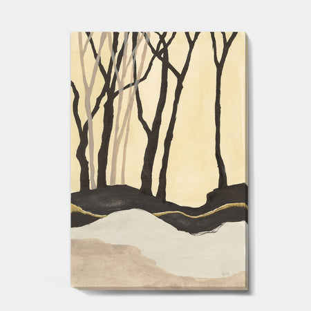 Forest Silhouette IV - Modern Farmhouse Canvas Artwork