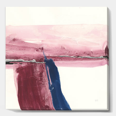 Patch of Dirty Pink I - Shabby Chic Gallery-wrapped Canvas