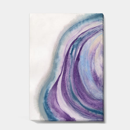 Watercolor Geode II - Modern & Contemporary Premium Canvas Wall Art