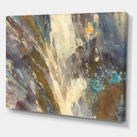 Fire and Ice Minerals IV - Farmhouse Premium Canvas Wall Art