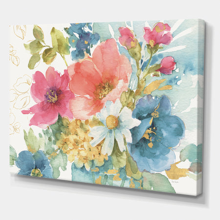My French Garden - Farmhouse Gallery-wrapped Canvas