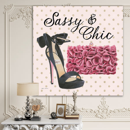 Glam fashion High Heels II - Posh & Luxe Canvas Artwork