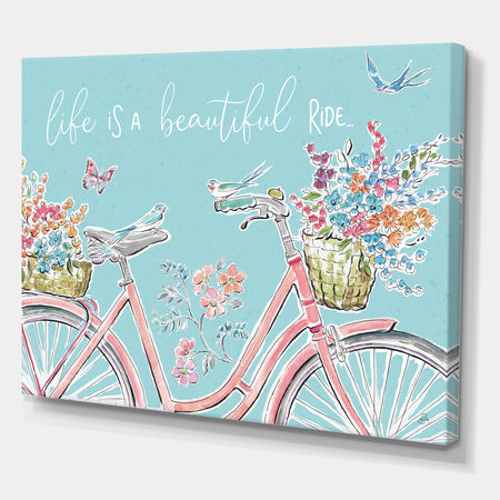 Sparrow Spring III Crop - Traditional Canvas Artwork