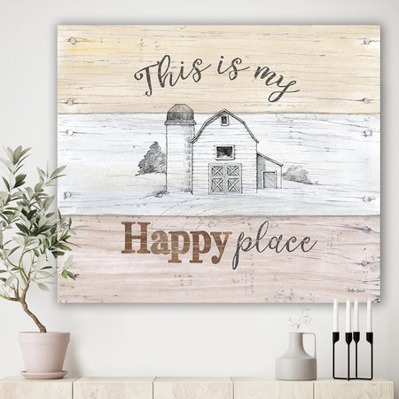 Farmhouse Moment Barns - Farmhouse Gallery-wrapped Canvas
