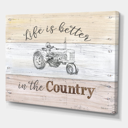 Farmhouse Moment Tractors - Farmhouse Canvas Artwork