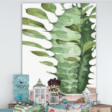 Mixed Green Element II - Cottage Premium Canvas Wall Art