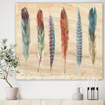 Feathers Cottage Family - Lake House Premium Canvas Wall Art