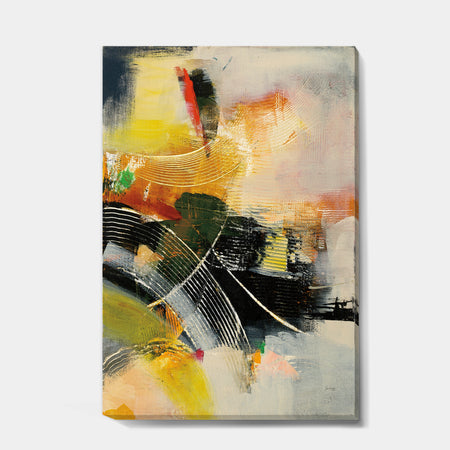 End of the Orange Rainbow I - Modern & Contemporary Canvas Artwork