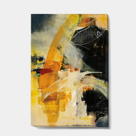 End of the Orange Rainbow II - Modern & Contemporary Canvas Art