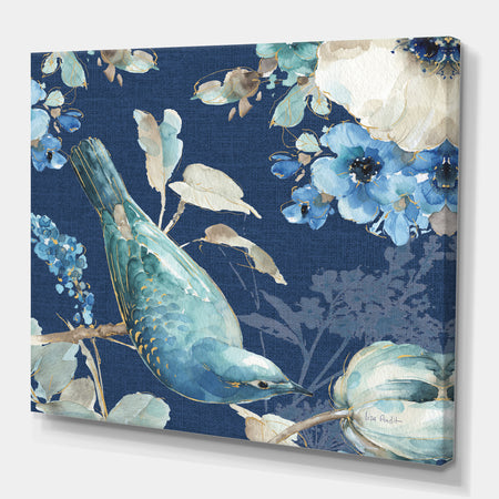 Indigold Bird Cottage Family IV - Farmhouse Canvas Artwork