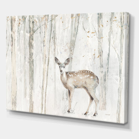 A Woodland Walk into the Forest I - Modern Farmhouse Gallery-wrapped Canvas