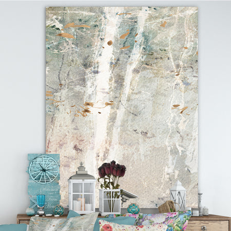 A Woodland Walk into the Forest II - Modern Farmhouse Canvas Artwork