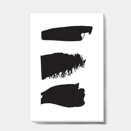 Black and White Geometric Company II - Gallery-wrapped Canvas