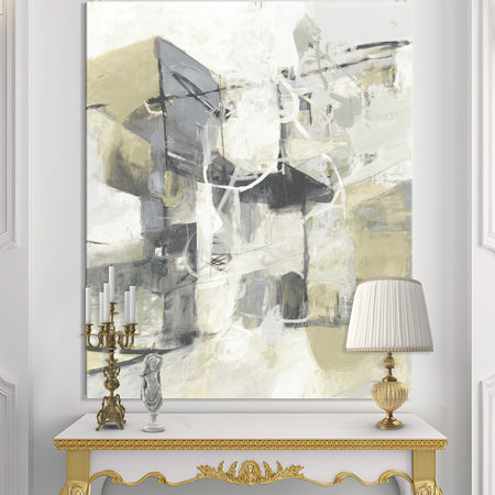 Glam Cream Dream IV - Contemporary Premium Canvas Wall Art