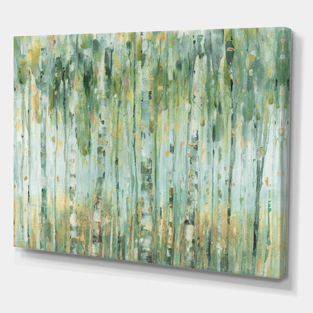The birch Forest II - Traditional Canvas Artwork